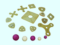 清理塊、推料塊、橡皮球